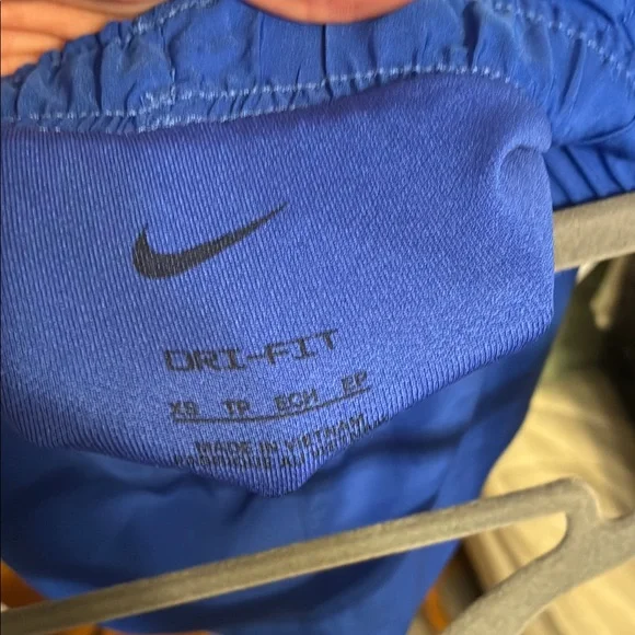 Nike Women's Vibrant Blue Athletic Shorts - Picture 5 of 5